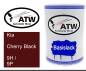 Preview: Kia, Cherry Black, 9H / 9P: 500ml Lackdose, von ATW Autoteile West.